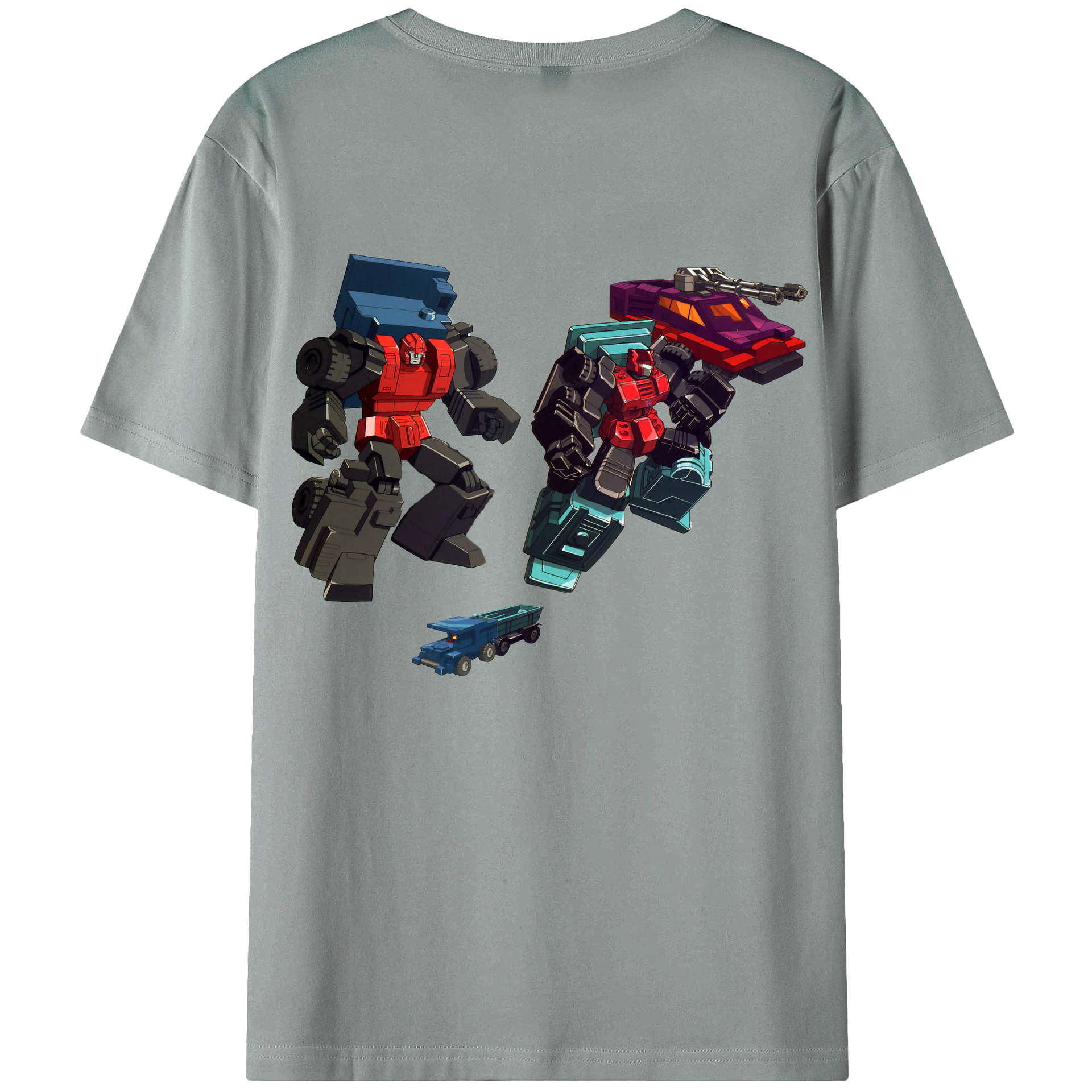 （画像用）  綿100％ メンズ半袖Tシャツ（バックプリント） 通気性